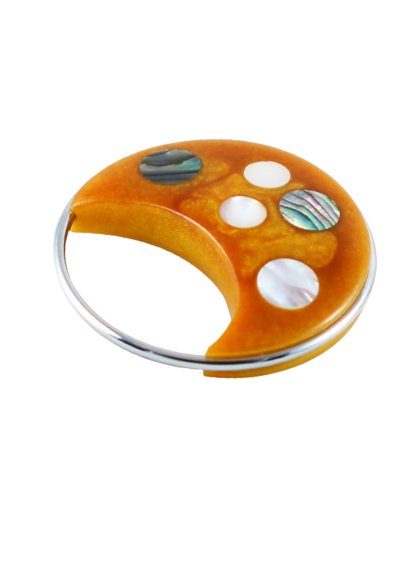 Porte clefs ligne Nacre n°3