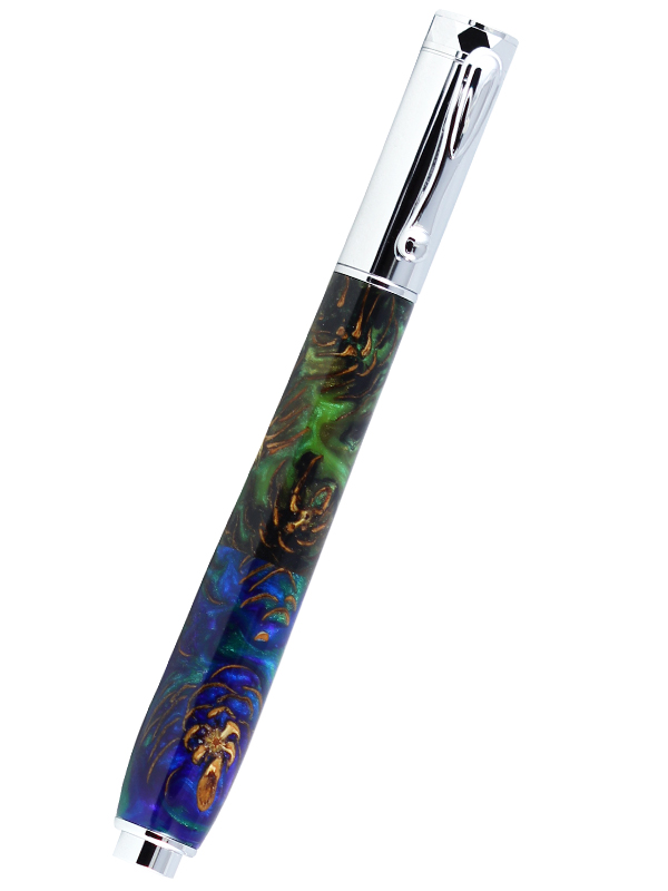 Stylo roller ligne Pomme de Pin n°1