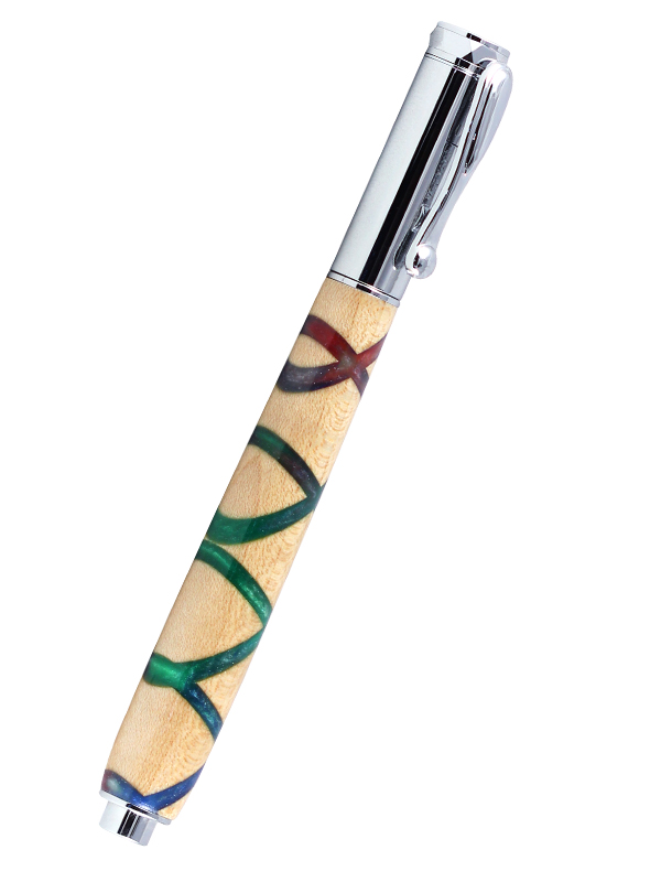 Stylo roller ligne Zen cosmique n°1